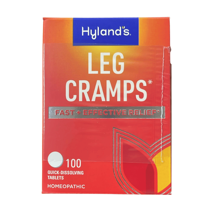 Hylands Naturals Leg Cramp Tablets, Natural Relief of Calf and Foot Cramp, 100 Count